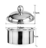Stainless Steel Palace Alcohol Stove fire Type one Buffet Small hot Pot Takeaway hot Pot