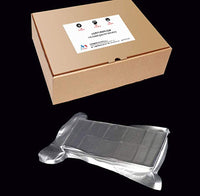 50x40x1.1mm, 10 ohm/sq, 25pcs Lab Transparent Conductive Indium Tin Oxide ITO Glass