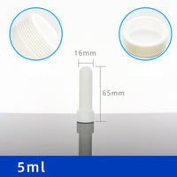 3PCS PTFE centrifuge tube F4 test tube screw round bottom test tube with cover