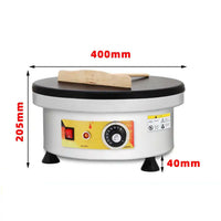 Electric crepe machine commercial crepe maker