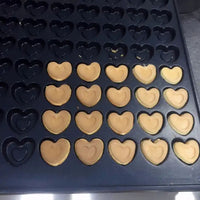 100 Holes Heart Shaped Mini Dutch Pancake Poffertjes Maker Machine