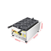 coin waffle maker machine round shape waffle machine panda waffle