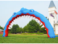 Shark Arch Inflatable Cartoon Kindergarten Opening Children's Day Celebration