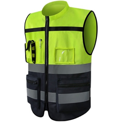 Reflective vest motorcycle riding safety clothing traffic road inspection reflective clothing construction vest customization