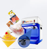 Electric Ice Planer Commercial Ice Crusher Automatic Snow cone machine Cube Ice Crusher 220V/110V 1.8kg/min