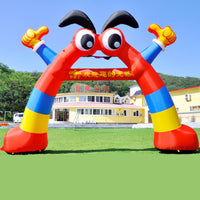 Big Eyes  Width 20ft Height10ft Inflatable Red Arch Advertising