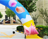 Ocean Park Aquarium Inflatable Arch Opening Ceremony Rainbow Door