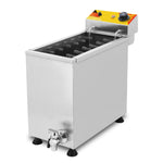 Commercial Automatic 25L Large Capacity Cheese Hot dog Sticks Fryer Electric Deep Korean Corn Dog Fryer Machine Snack machines