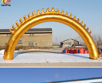 Inflatable Arch for Business Celebration Advertising Event Christmas Decoration (　 Gold)