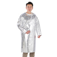 Aluminum foil  coat heat insulation flame retardant protective clothing heat radiation 1000 degrees fireproof anti-scalding apron