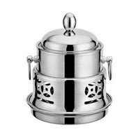 Stainless Steel Palace Alcohol Stove fire Type one Buffet Small hot Pot Takeaway hot Pot