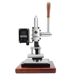 Press Machine Hot Foil Stamping Machine for Leather Wood Paper Branding Custom Logo Marking Embossing Press Trainer